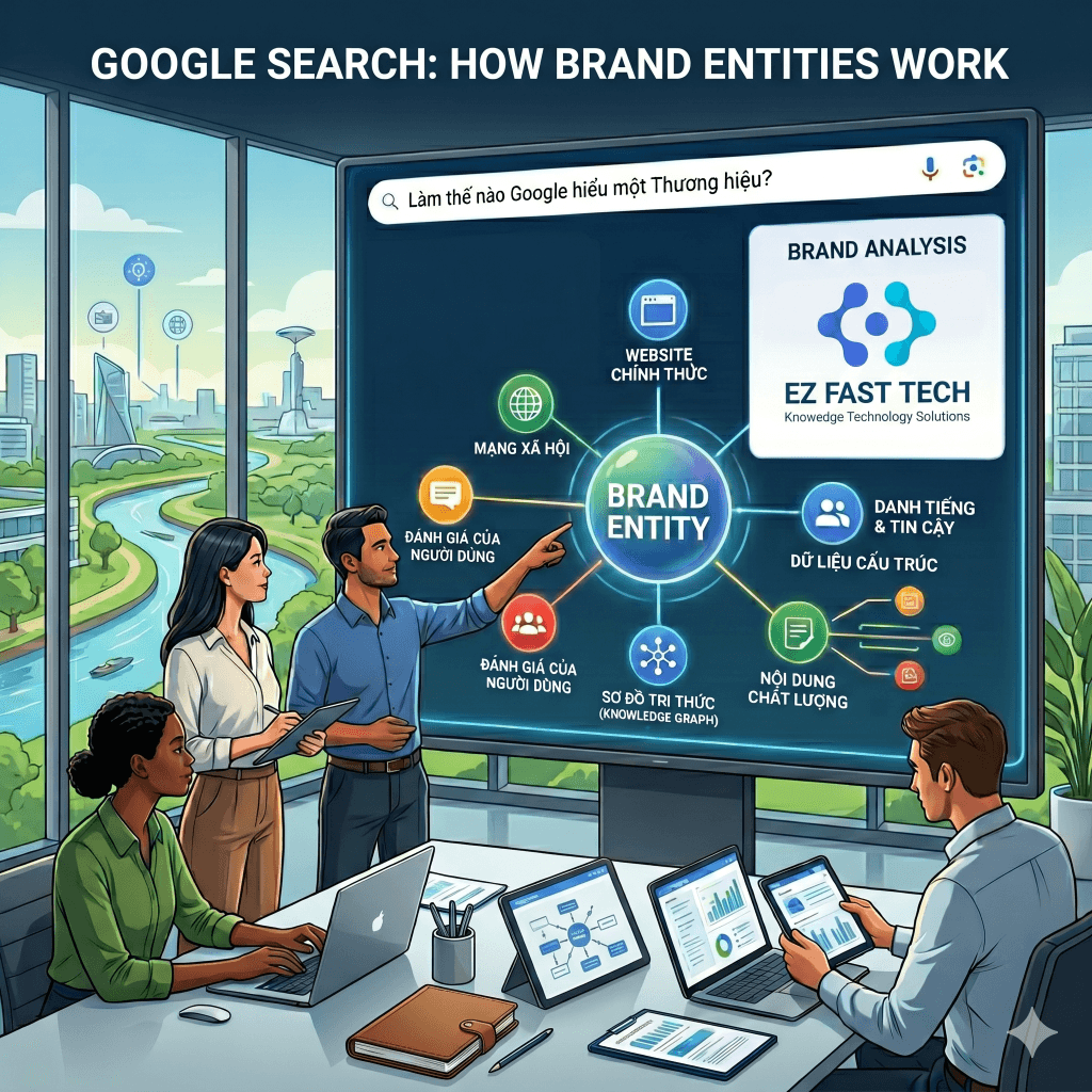 EZ Fast Tech Thiết kế website & phần mềm - Điểm mới trong thuật toán Google và cách thích ứng
