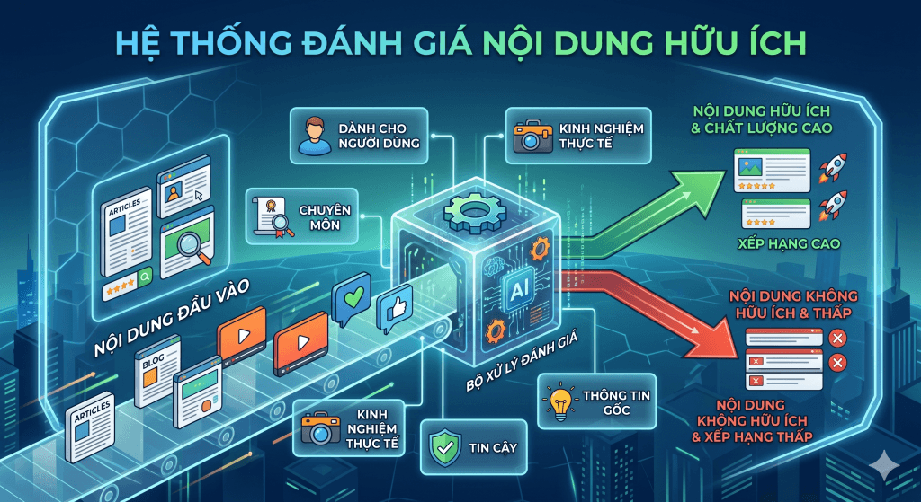 EZ Fast Tech Thiết kế website & phần mềm - Điểm mới trong thuật toán Google và cách thích ứng