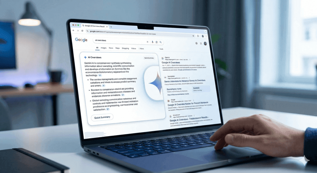 EZ Fast Tech Thiết kế website & phần mềm - AI Overviews (AIO) - Cơ Hội hay Thách Thức Cho Chiến Lược SEO?