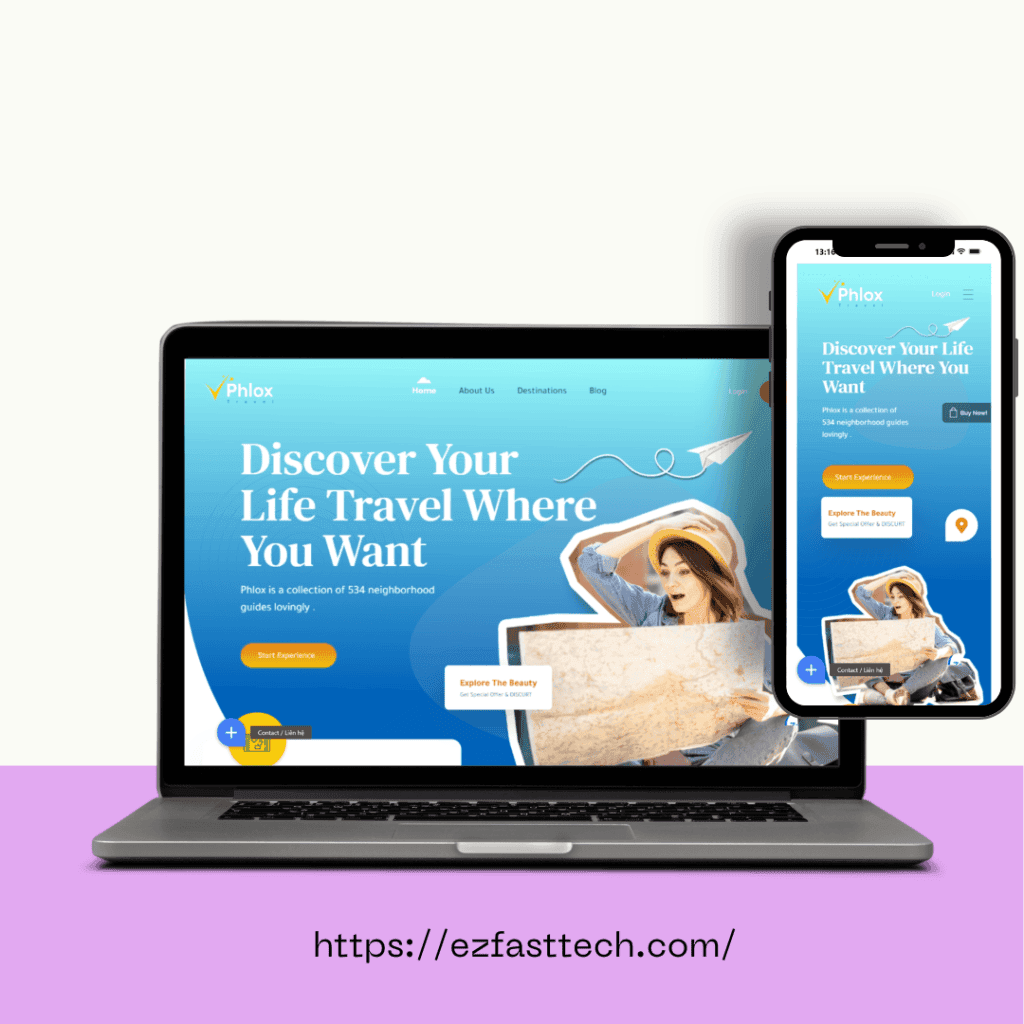 website du lịch