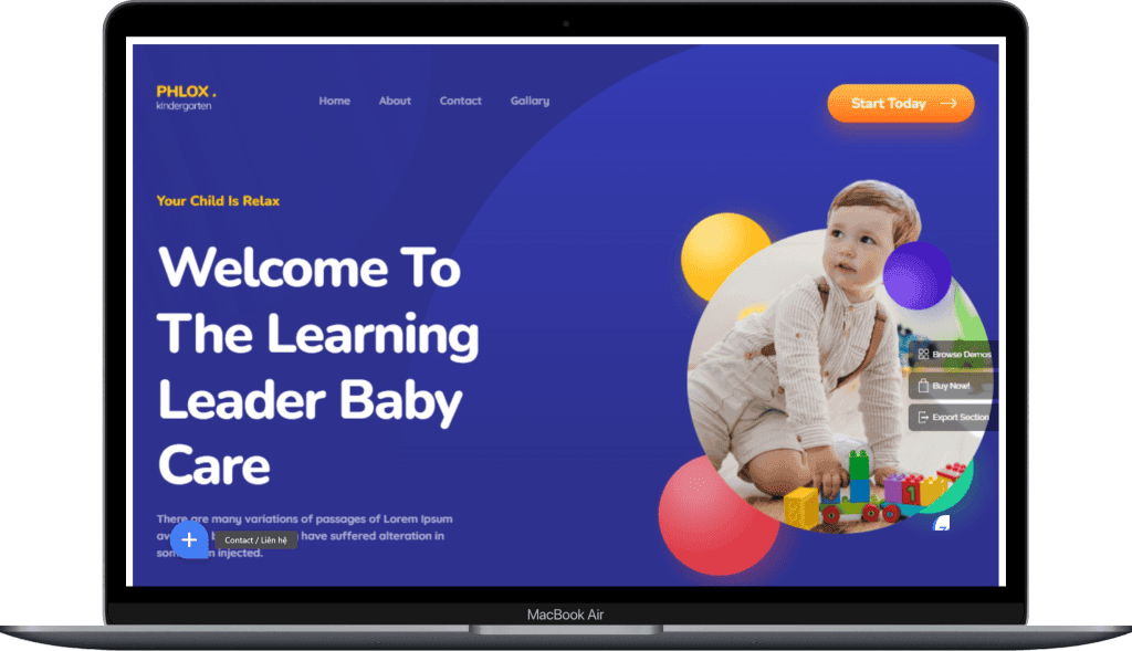 EZ Fast Tech Thiết kế website & phần mềm - Demo – Mẫu web tham khảo - Website Giáo Dục