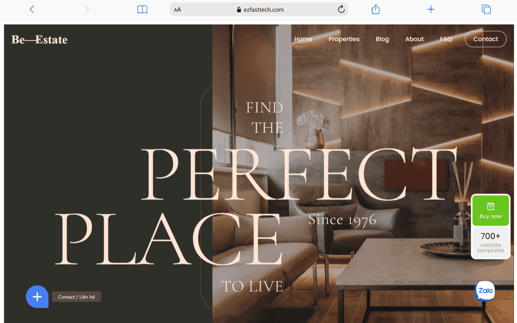 Website Ngành Kiến Trúc Và Thiết Kế Nội Thất Chuyên Nghiệp 1 website ngành kiến trúc