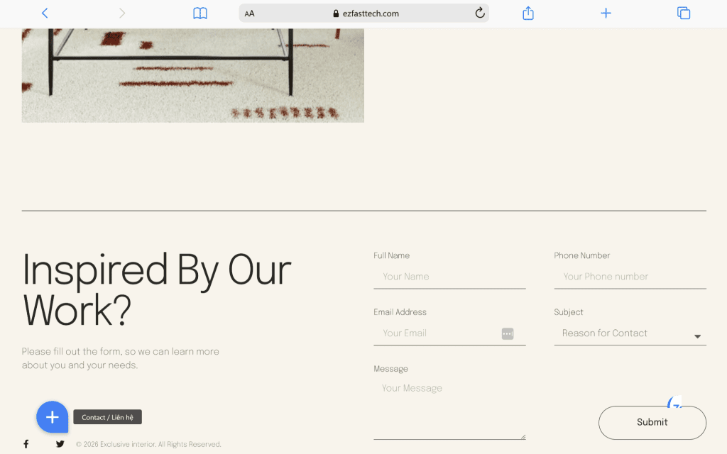 Mẫu Landing Page chuyên nghiệp cho doanh nghiệp và dịch vụ thiết kế website, phần mềm.