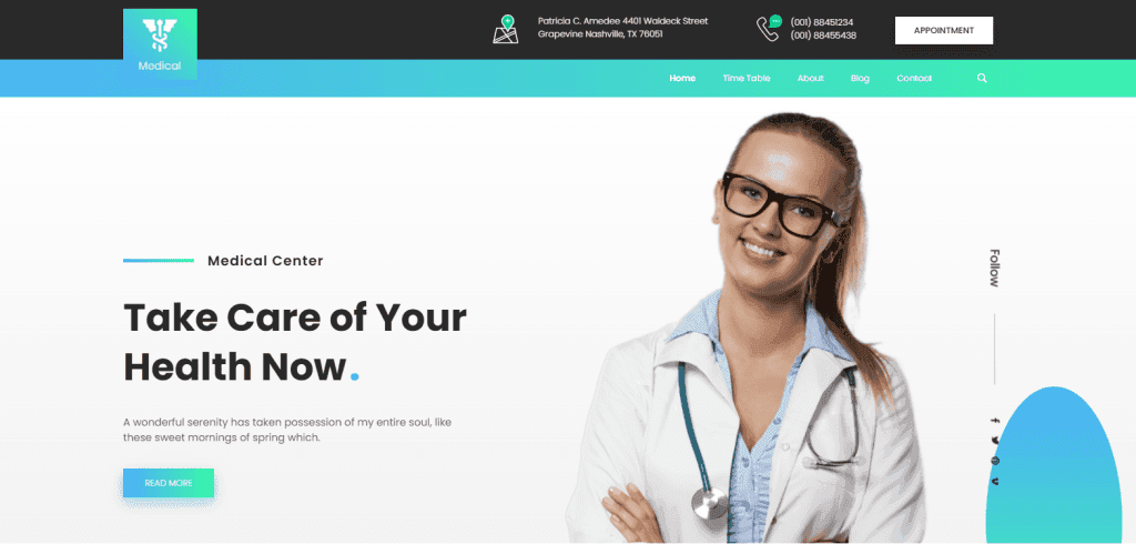 Thiết kế website y tế, phòng khám, thẩm mỹ viện, spa chuyên nghiệp, tối ưu SEO.