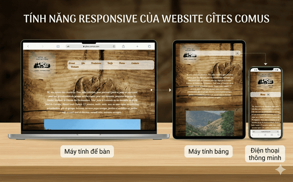 Dự Án Homestay Gites Comus 1 dự án homestay