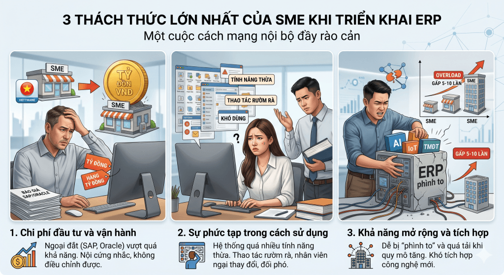 EZ Fast Tech Thiết kế website & phần mềm - Thiết Kế Hệ Thống ERP Cho SME: Quy Trình & Giải Pháp EZ ERP Tối Ưu