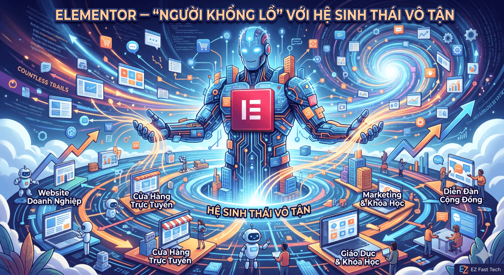 EZ Fast Tech Thiết kế website & phần mềm - So Sánh WordPress Elementor Và Bricks Builder: Lựa Chọn Nào Tối Ưu Cho Website Doanh Nghiệp?