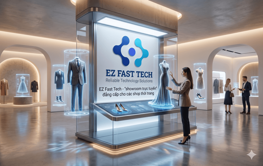 EZ Fast Tech Thiết kế website & phần mềm - Thiết Kế Website Thời Trang: Cẩm Nang Xây Dựng Showroom Trực Tuyến Bùng Nổ Doanh Số