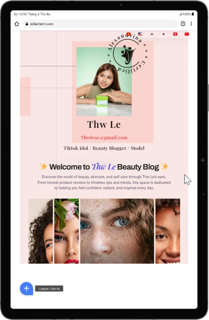 EZ Fast Tech Thiết kế website & phần mềm - Thiết Kế Website Cho TikToker: Vũ Khí Bí Mật Để Xây Dựng Thương Hiệu Và Bứt Phá Thu Nhập