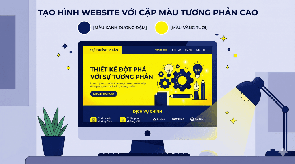EZ Fast Tech Thiết kế website & phần mềm - Xu Hướng Màu Sắc Trong Thiết Kế Website: Bí Quyết Thu Hút Thị Giác Người Dùng