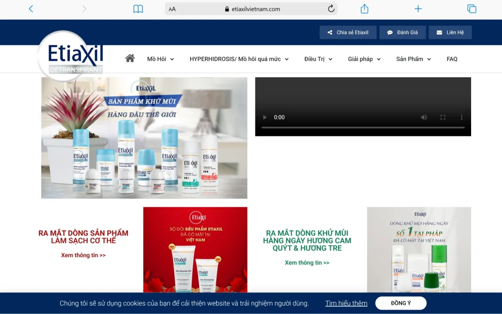 website bán mỹ phẩm