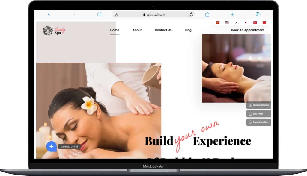 EZ Fast Tech Thiết kế website & phần mềm - Thiết Kế Website Cơ Sở Làm Đẹp - Giải Pháp Đặt Lịch Thông Minh, Hút Khách Tự Động