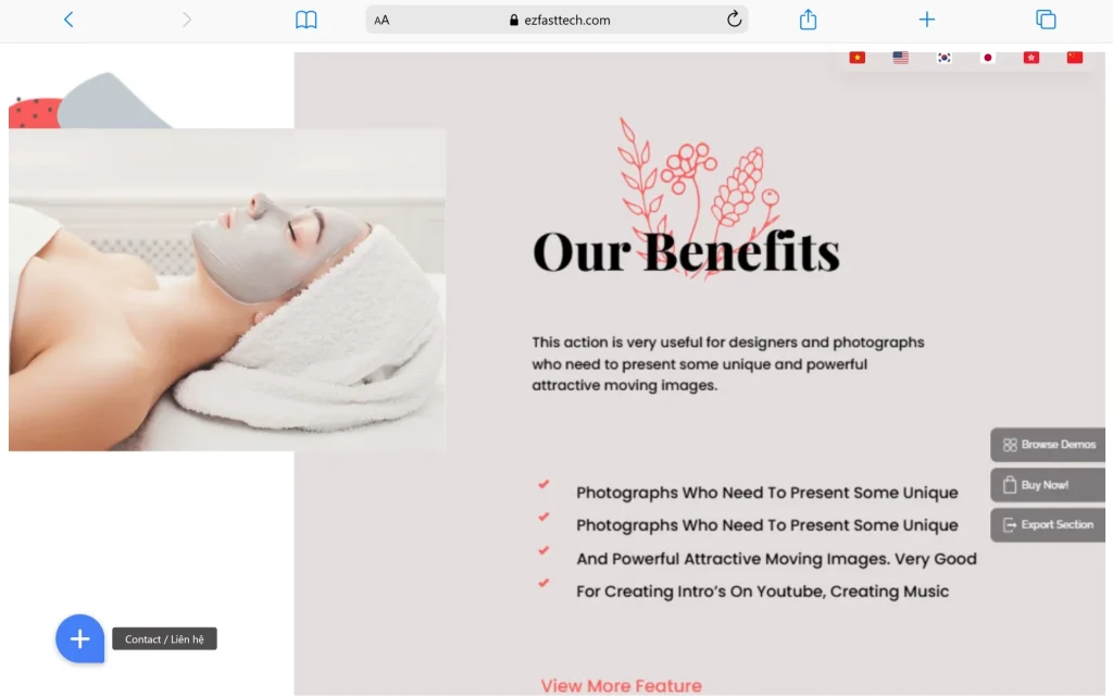 EZ Fast Tech Thiết kế website & phần mềm - Thiết Kế Website Cơ Sở Làm Đẹp - Giải Pháp Đặt Lịch Thông Minh, Hút Khách Tự Động
