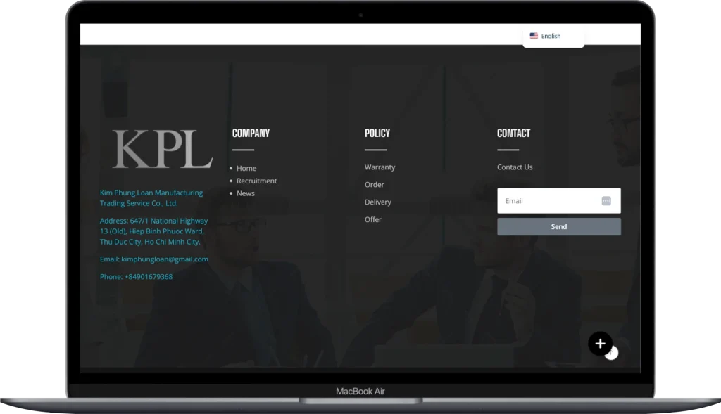 EZ Fast Tech Thiết kế website & phần mềm - Dự Án Kim Phụng Loan