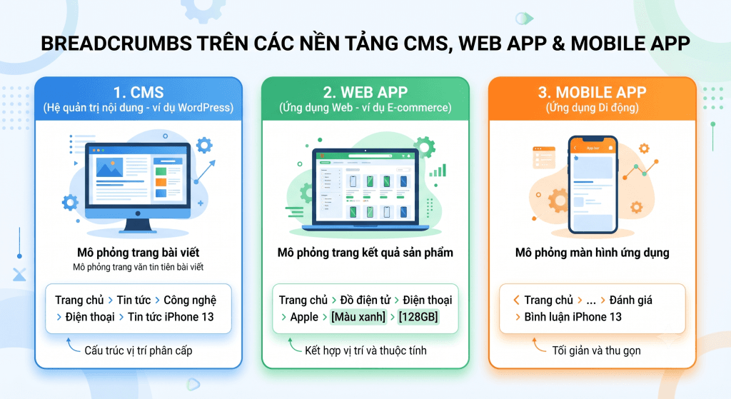 Breadcrumbs Là Gì? Vai Trò Cốt Lõi Và Cách Tối Ưu Breadcrumbs Chuẩn SEO Cho Website 4 EZ Fast Tech Thiết kế website & phần mềm - Breadcrumbs Là Gì? Vai Trò Cốt Lõi Và Cách Tối Ưu Breadcrumbs Chuẩn SEO Cho Website