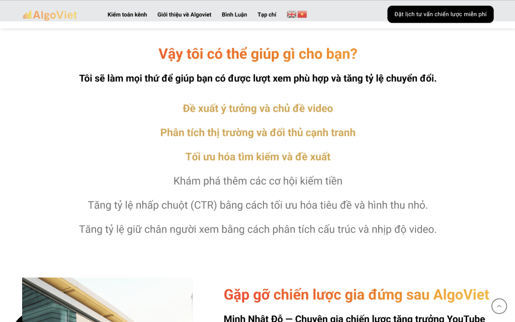 Dự Án Algoviet 2 EZ Fast Tech Thiết kế website & phần mềm - Dự Án Algoviet