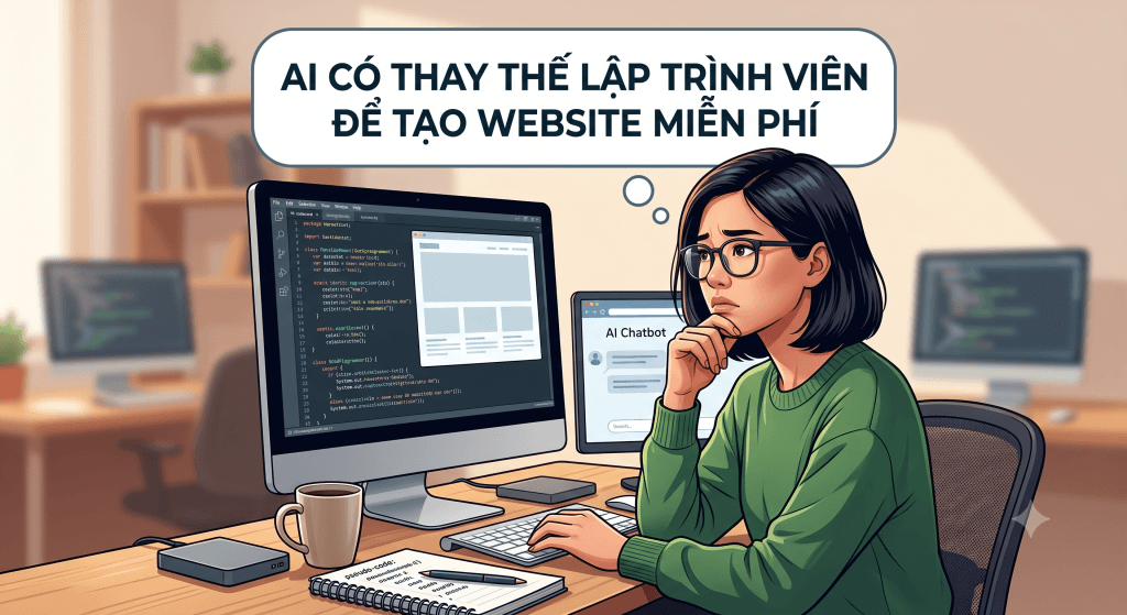 EZ Fast Tech Thiết kế website & phần mềm - Đằng Sau Ảo Giác "AI Làm Web Miễn Phí": Giá Trị Thực Sự Của Một Hệ Thống Phần Mềm