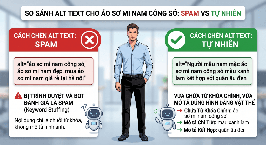 EZ Fast Tech Thiết kế website & phần mềm - Alt text là gì? Tầm quan trọng và cách ứng dụng chuẩn SEO