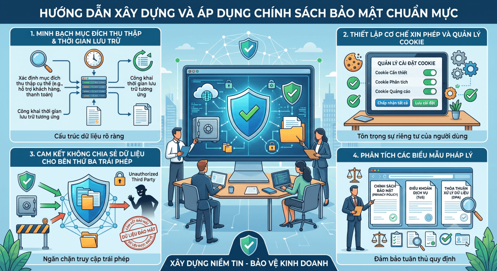 Chính Sách Bảo Mật Website Và Cách Tránh Rủi Ro Pháp Lý Khôn Ngoan 3 EZ Fast Tech Thiết kế website & phần mềm - Chính Sách Bảo Mật Website Và Cách Tránh Rủi Ro Pháp Lý Khôn Ngoan