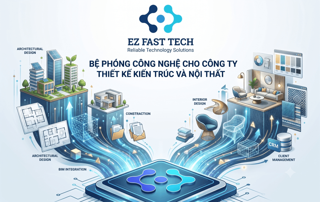 Website Ngành Kiến Trúc Và Thiết Kế Nội Thất Chuyên Nghiệp 5 EZ Fast Tech Thiết kế website & phần mềm - Website Ngành Kiến Trúc Và Thiết Kế Nội Thất Chuyên Nghiệp