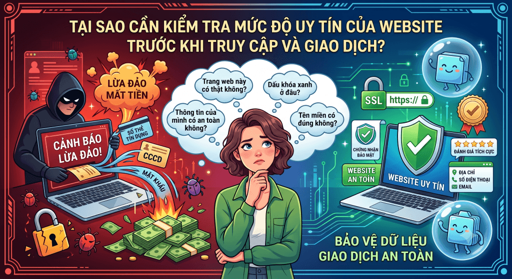 EZ Fast Tech Thiết kế website & phần mềm - Cách kiểm tra website có uy tín không? Hướng dẫn nhận biết