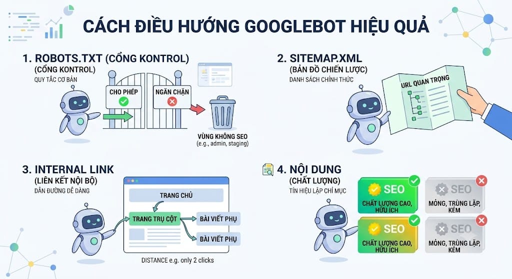 EZ Fast Tech Thiết kế website & phần mềm - Google Crawling Là Gì? Ứng Dụng Kỹ Thuật Để Website Được Thu Thập Dữ Liệu Nhanh Chóng