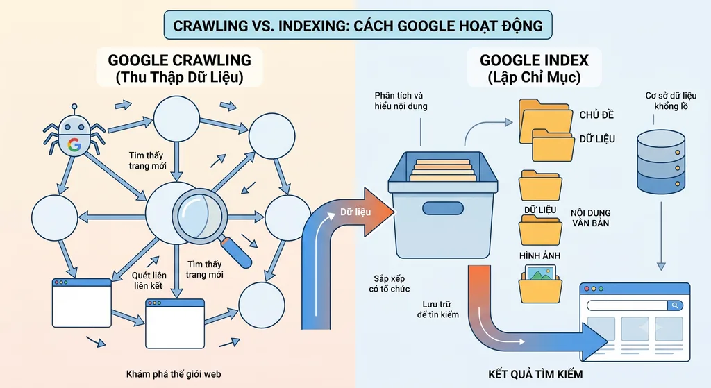EZ Fast Tech Thiết kế website & phần mềm - Google Crawling Là Gì? Ứng Dụng Kỹ Thuật Để Website Được Thu Thập Dữ Liệu Nhanh Chóng