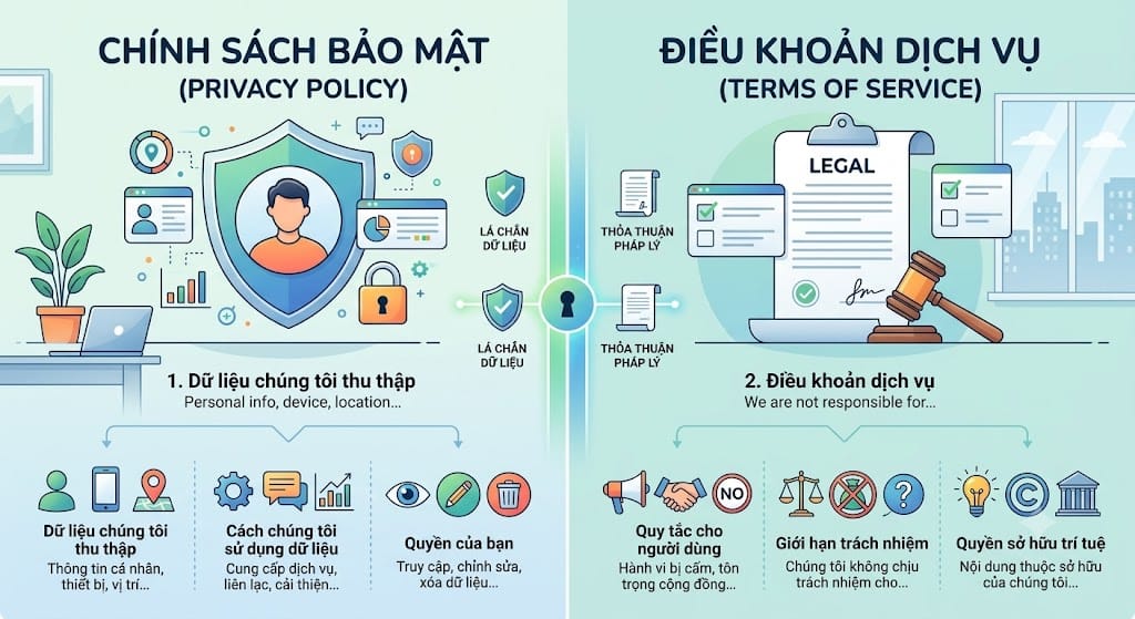 Các Trang Chính Sách Bắt Buộc Trên Website: Nền Tảng Pháp Lý, Minh Bạch Và Tối Ưu SEO 2 EZ Fast Tech Thiết kế website & phần mềm - Các Trang Chính Sách Bắt Buộc Trên Website: Nền Tảng Pháp Lý, Minh Bạch Và Tối Ưu SEO