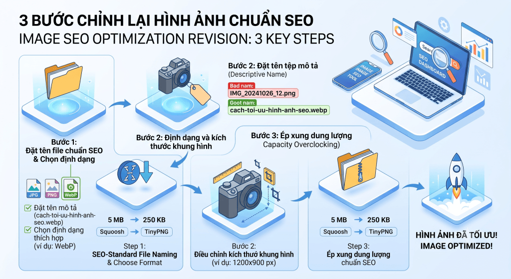 EZ Fast Tech Thiết kế website & phần mềm - SEO Hình Ảnh: 3 Bước Đơn Giản Giúp Tăng Traffic Từ Google Images