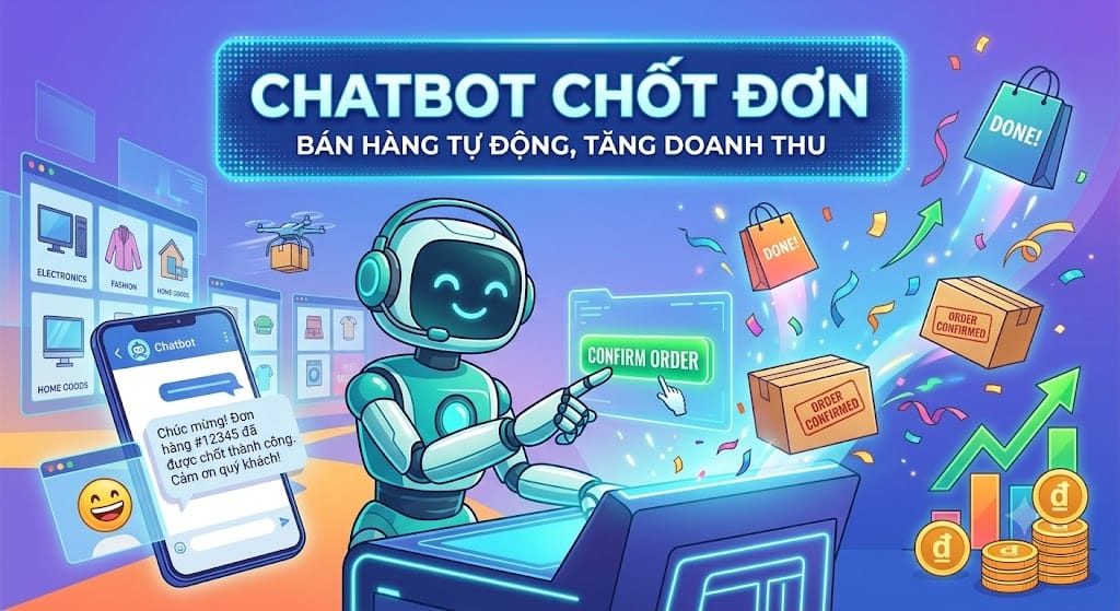 chatbot chốt đơn