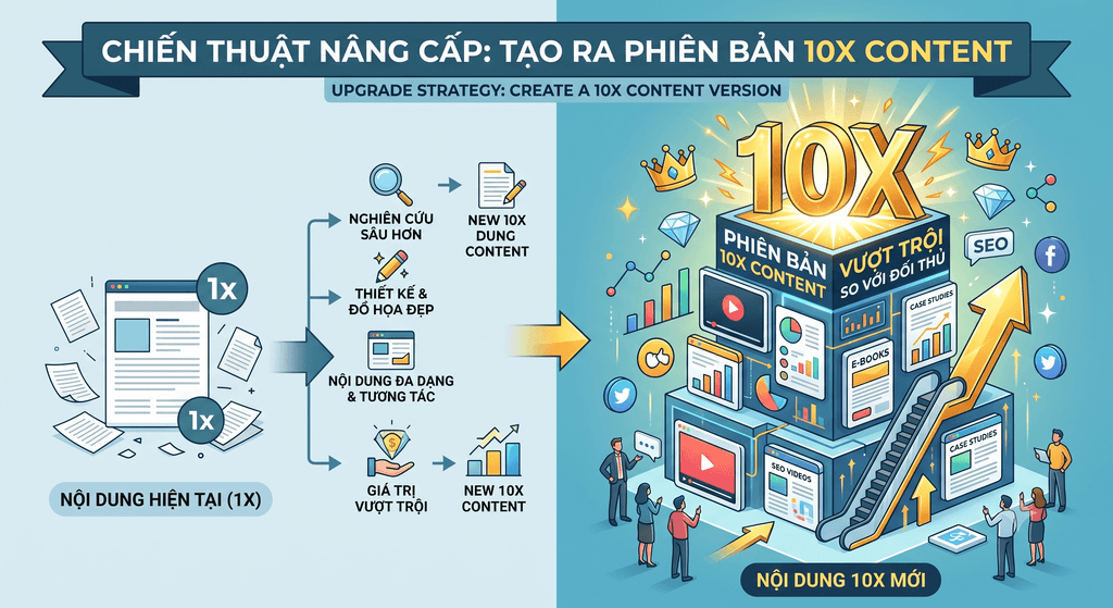 EZ Fast Tech Thiết kế website & phần mềm - Phân Tích Nội Dung Đối Thủ: Chiến Thuật "Đứng Trên Vai Người Khổng Lồ" Để Bứt Phá SEO
