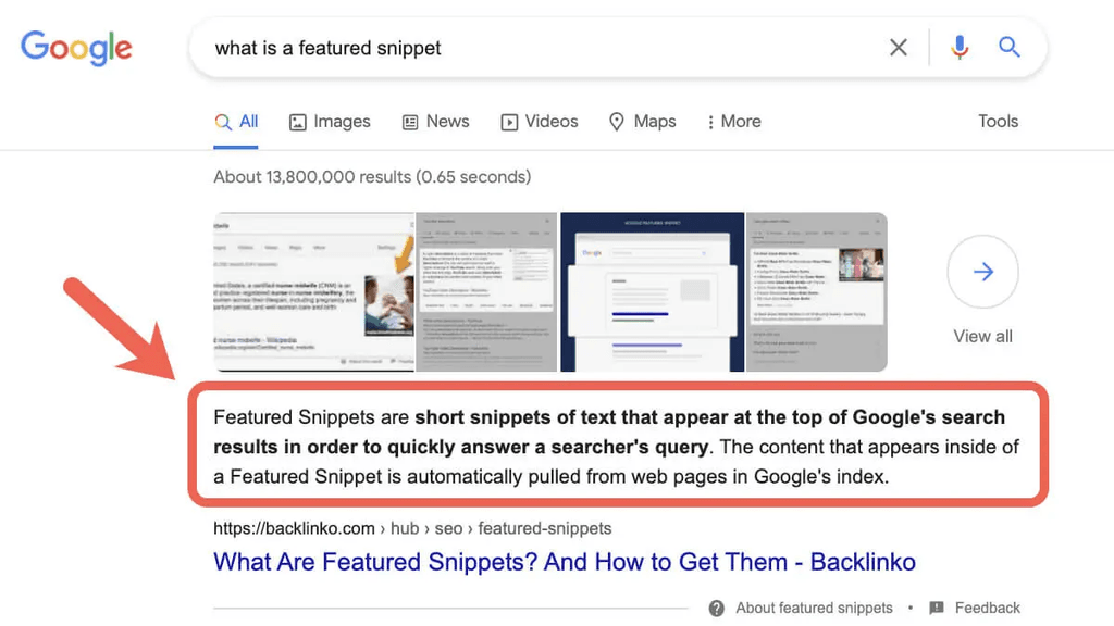 Featured Snippet