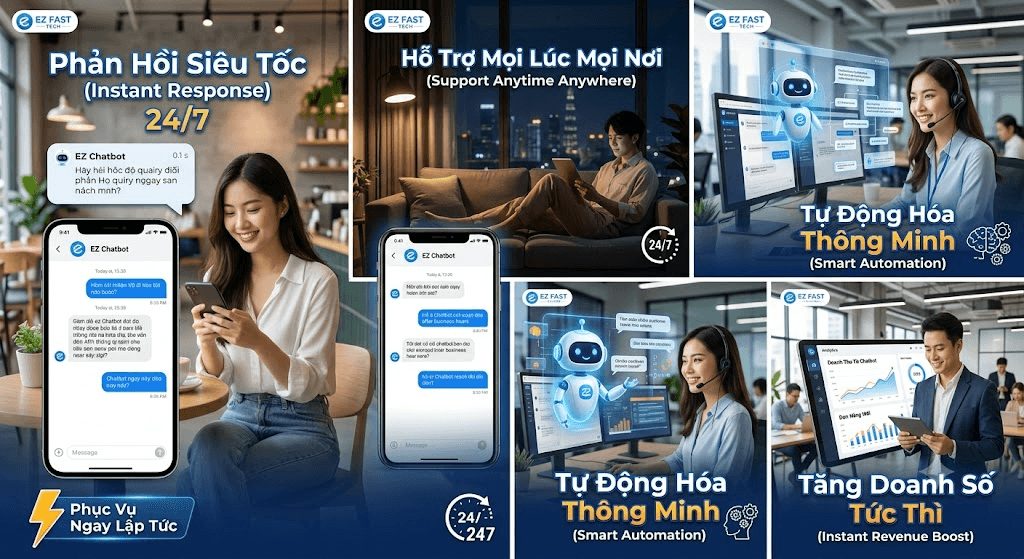 lợi ích chatbot ai