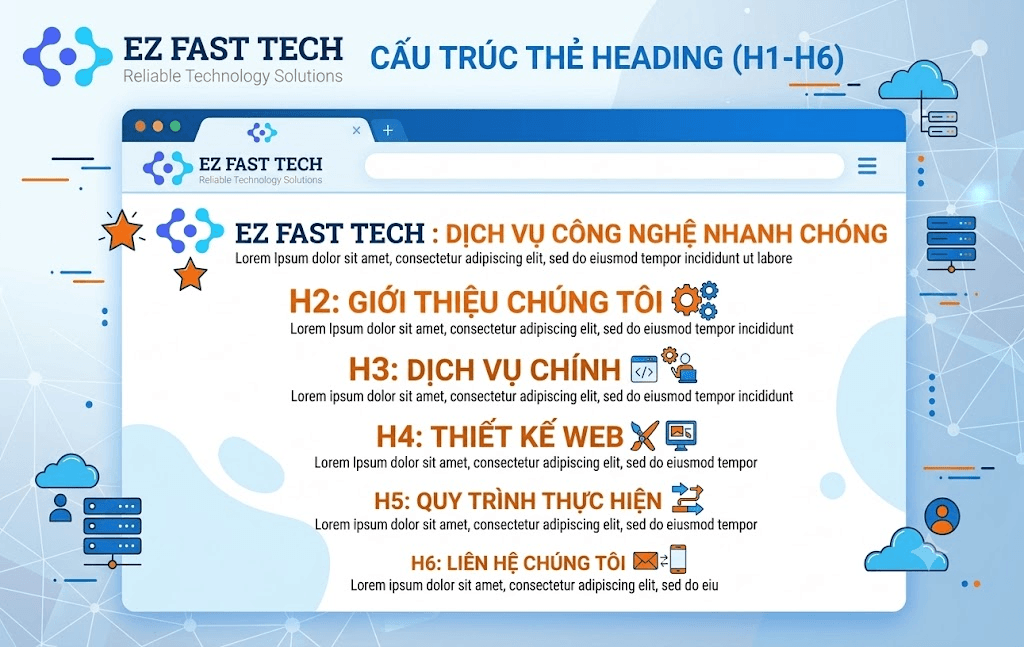 thẻ heading