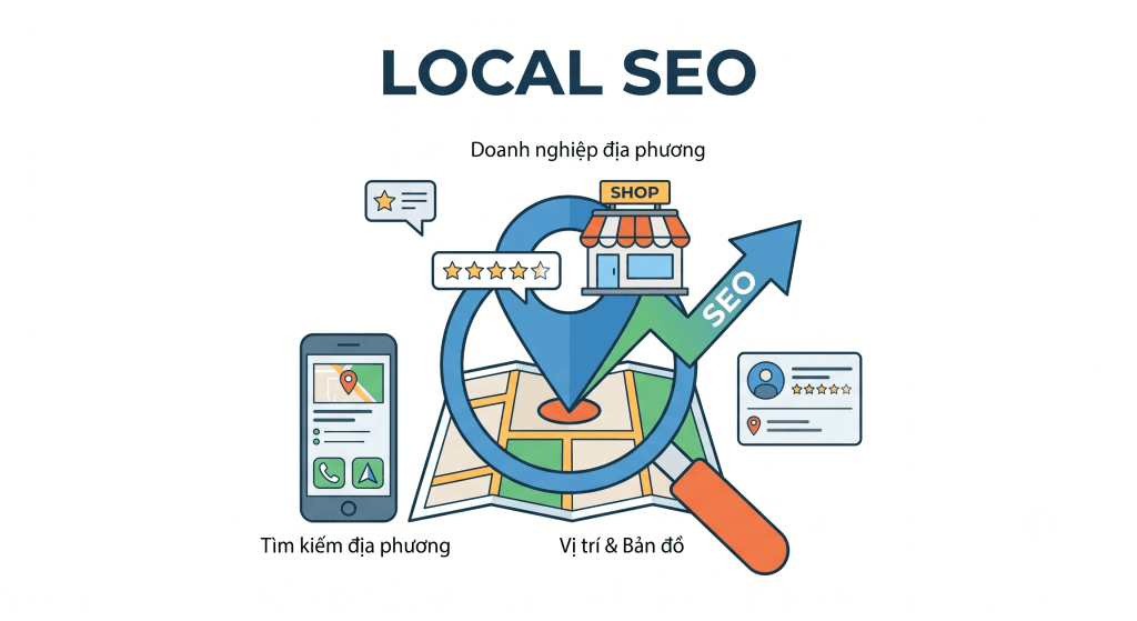 Local SEO Là Gì? Phủ Sóng Google Maps Kéo Khách Đến Tận Cửa Hàng 1 local SEO