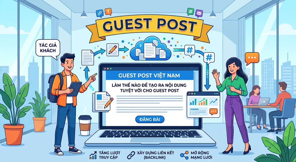 Guest Post Là Gì? Ứng Dụng Thực Chiến Để Xây Dựng Backlink Và Đẩy Top SEO 4 nội dung guest post