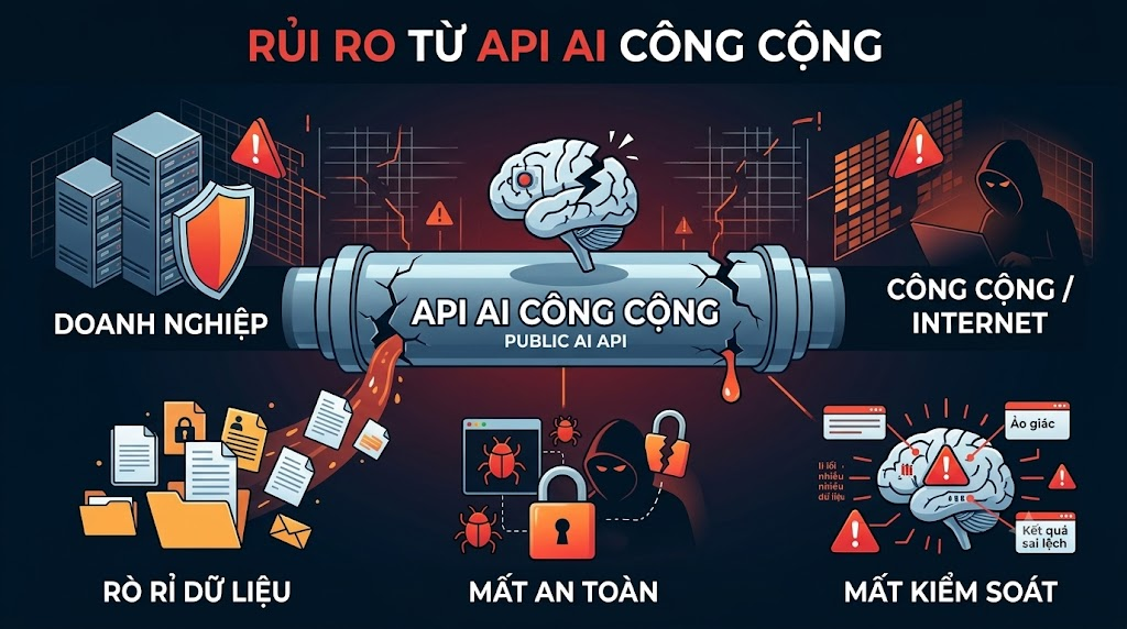 Tích Hợp AI Vào Hệ Thống ERP: Từ Lý Thuyết Đến Thực Chiến 4 rủi ro tích hợp AI